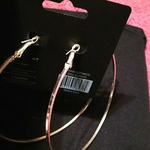Fashion Jewelry Jewelry - 💖NWT Fashion Large Hoop Earrings Fashion Jewelry Jewelry - 💖NWT Fashion Large Hoop Earrings